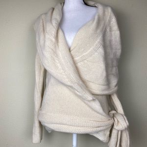 Jak&Rae Cashmere Cardigan Wrap Sweater S-M